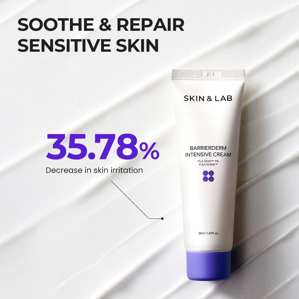 [SKIN&LAB] Barrierderm Intensive Cream – Moisturizing, Gentle, Light Texture 100 ml (Face & Body)