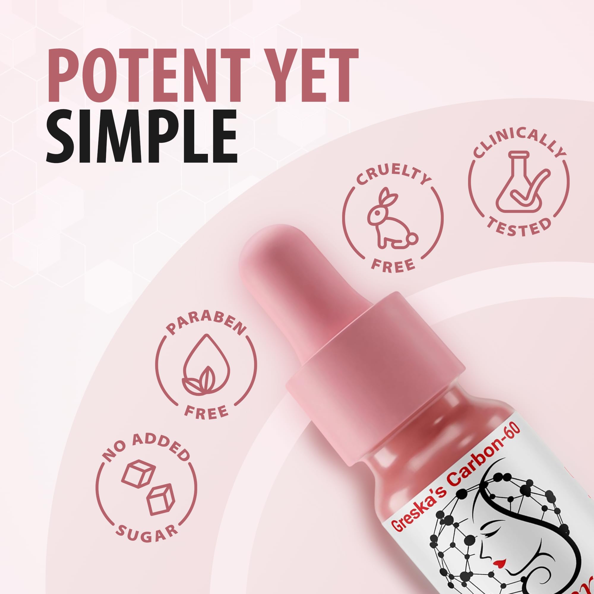 Greska's Carbon-60 Face Serum | Lightweight Hydration and Antioxidant Support