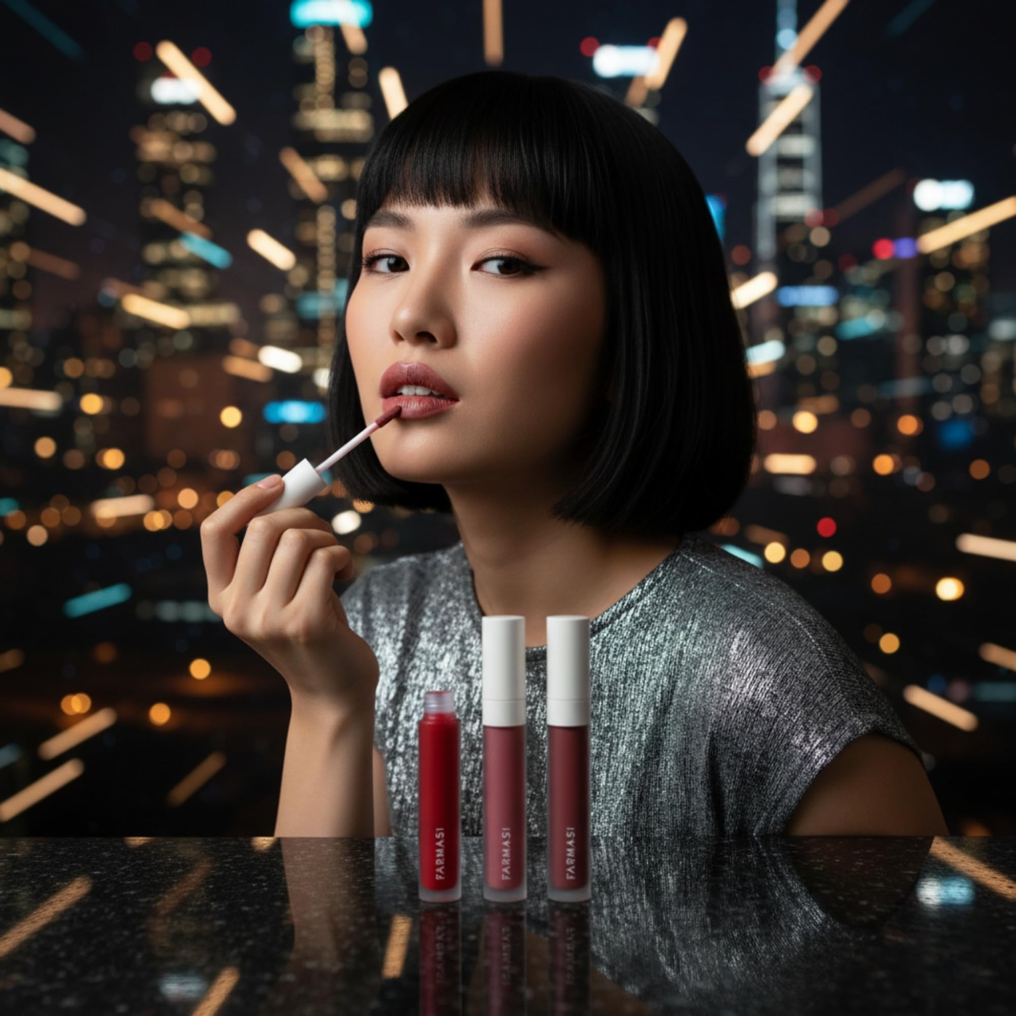 FARMASi Matte Liquid Lipstick – Long-Lasting, Ultra-Comfortable, Pure Pigments in Perfect Rose