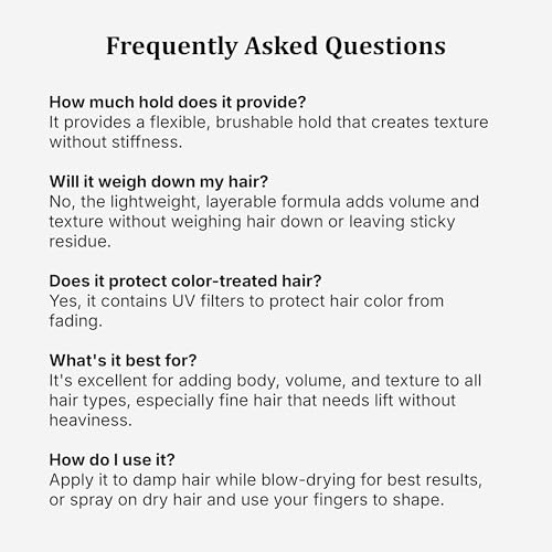 ALOXXI Texturizing Spray – Lightweight Texture with UV Color Protection (6.5 oz)