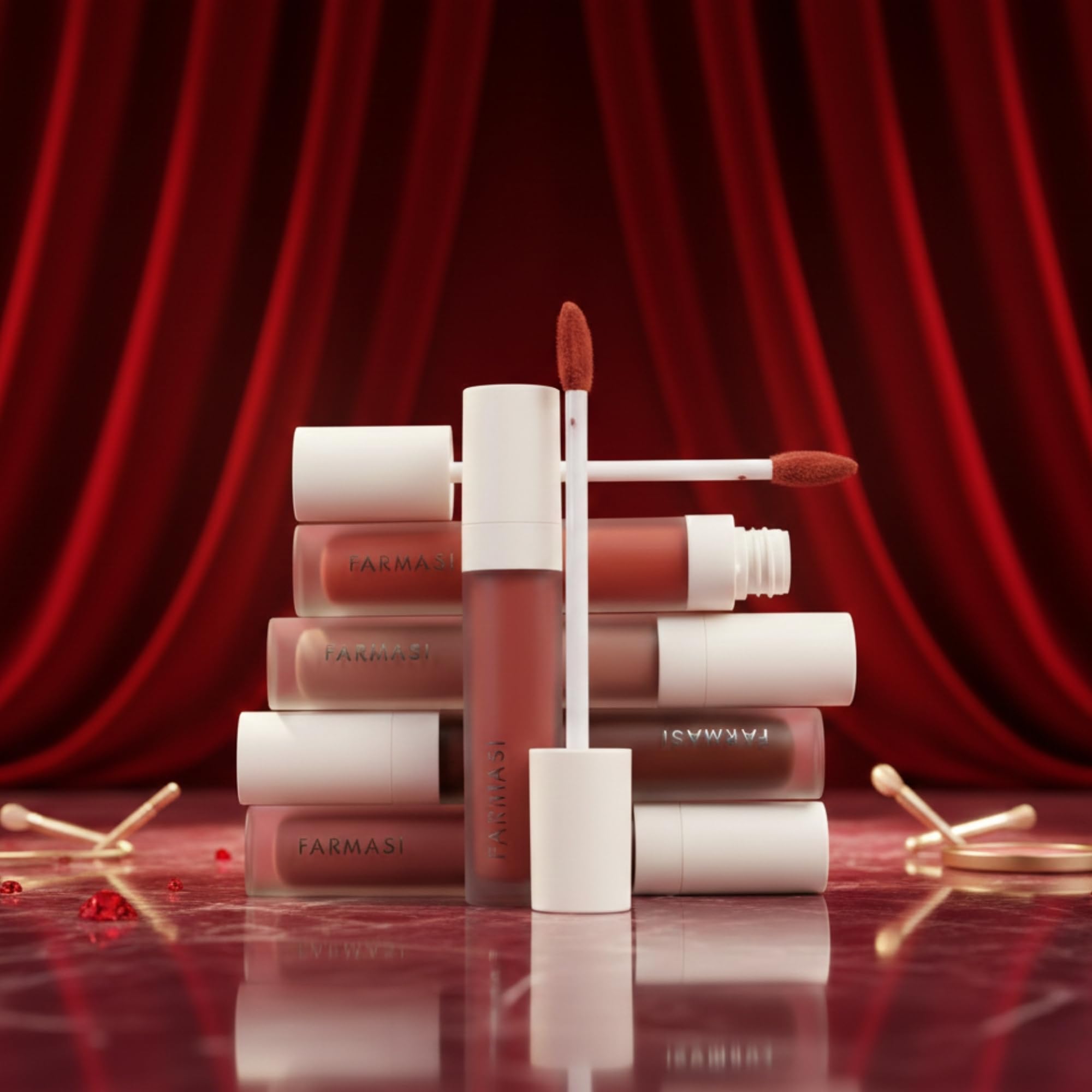 FARMASi Matte Liquid Lipstick – Long-Lasting, Ultra-Comfortable, Pure Pigments in Perfect Rose