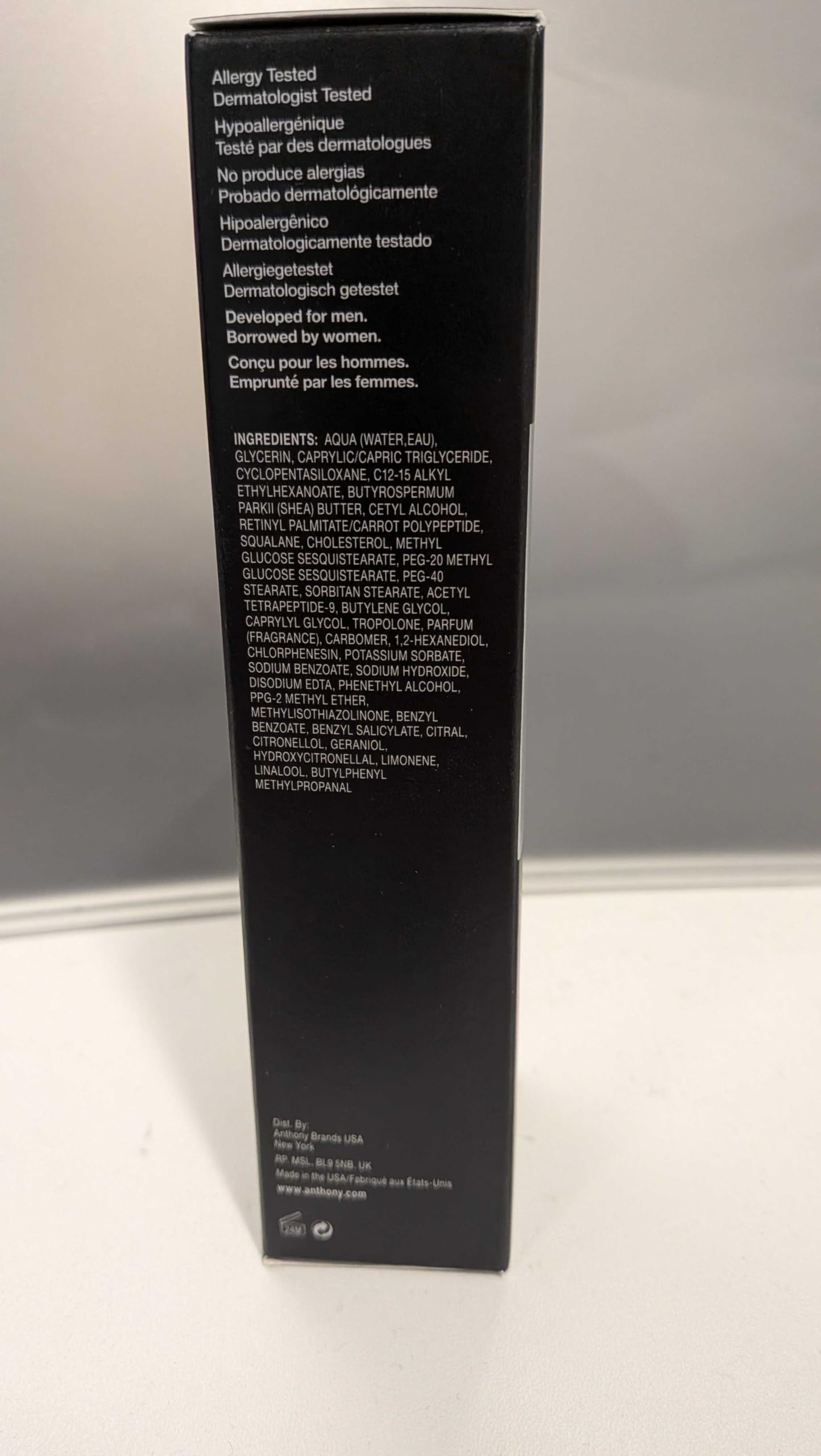 Anthony High Performance Vitamin A Treatment | Advanced Anti-Aging Face Cream with Shea Butter & Squalane