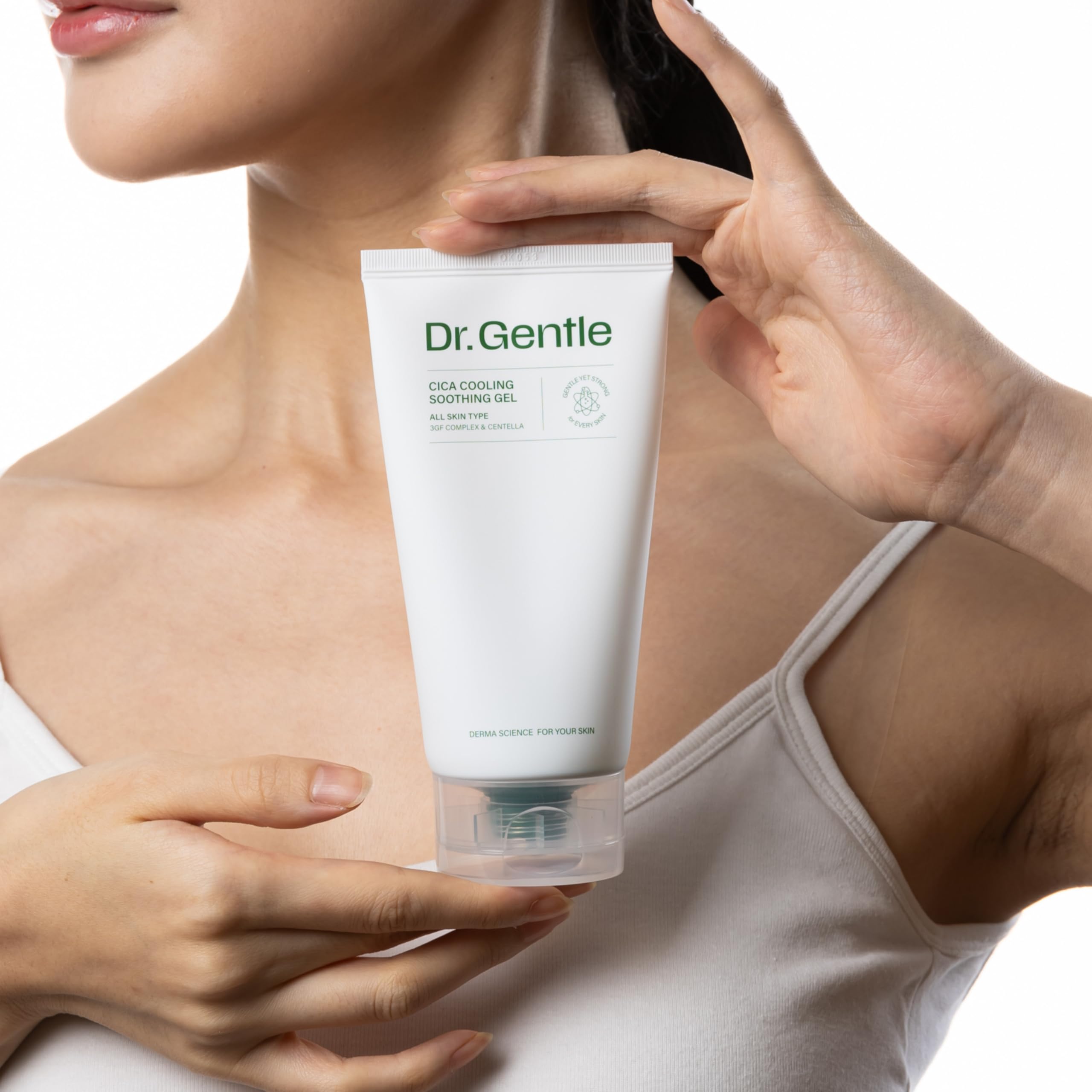 Dr.Gentle After Sun Cooling Gel with CICA – Lightweight, Fast-Absorbing Soothing (150 ml)
