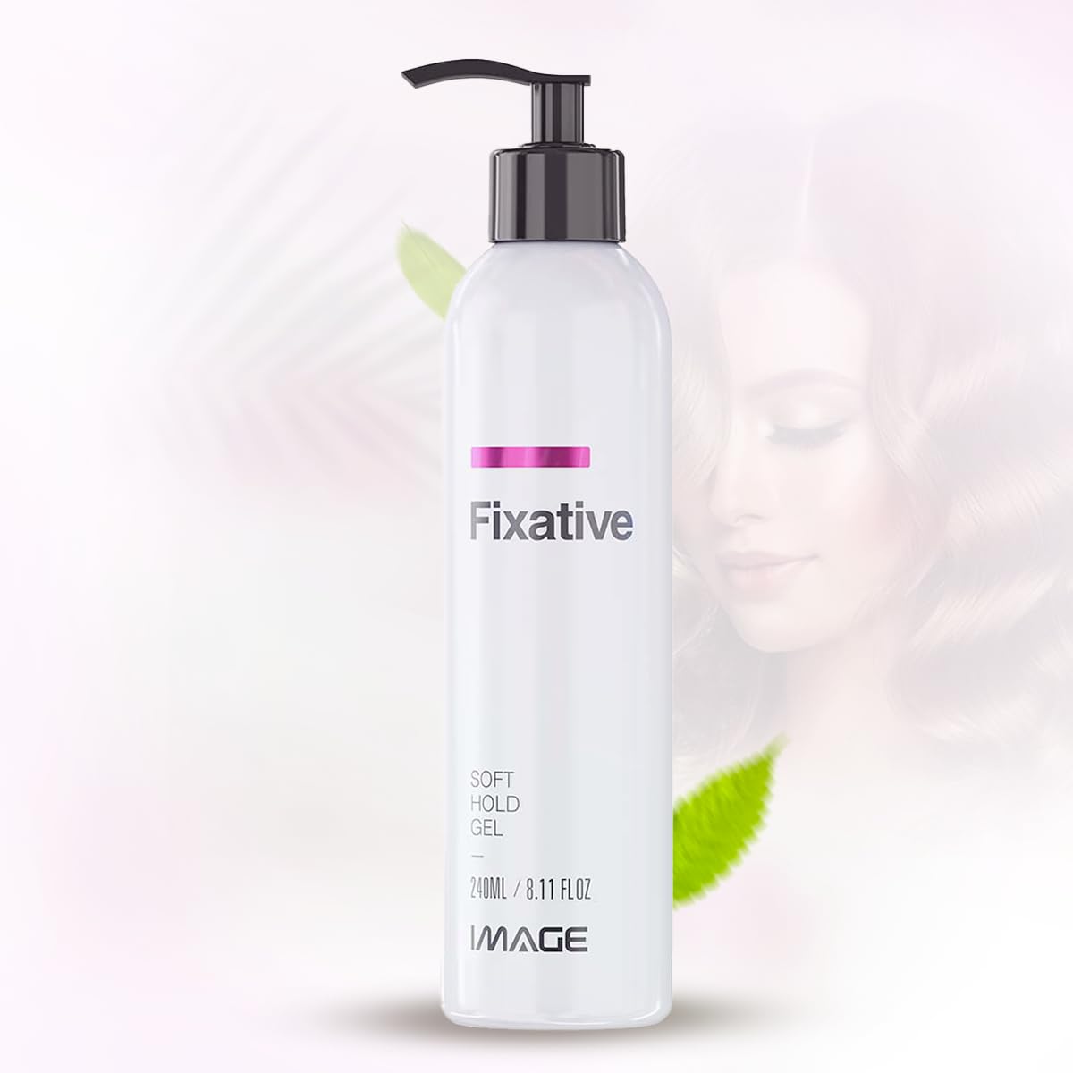 Fixative Makeup Image Fixative Natural Styler Hair Gel – Soft Hold, Frizz Control, UV ...