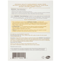 Imedeen Time Perfection capsule close-up highlights antioxidants for skin