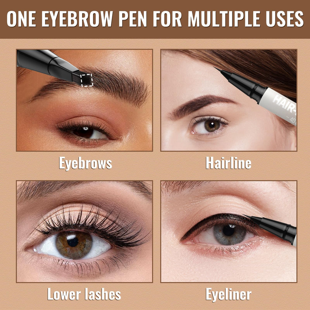 iMethod Brow brush helps tidy and blend after application.