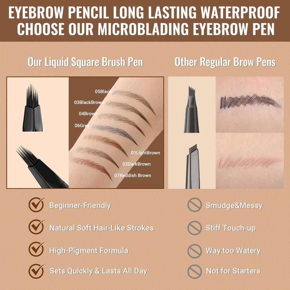 iMethod dark brown shade matches many skin tones for versatile brow color.