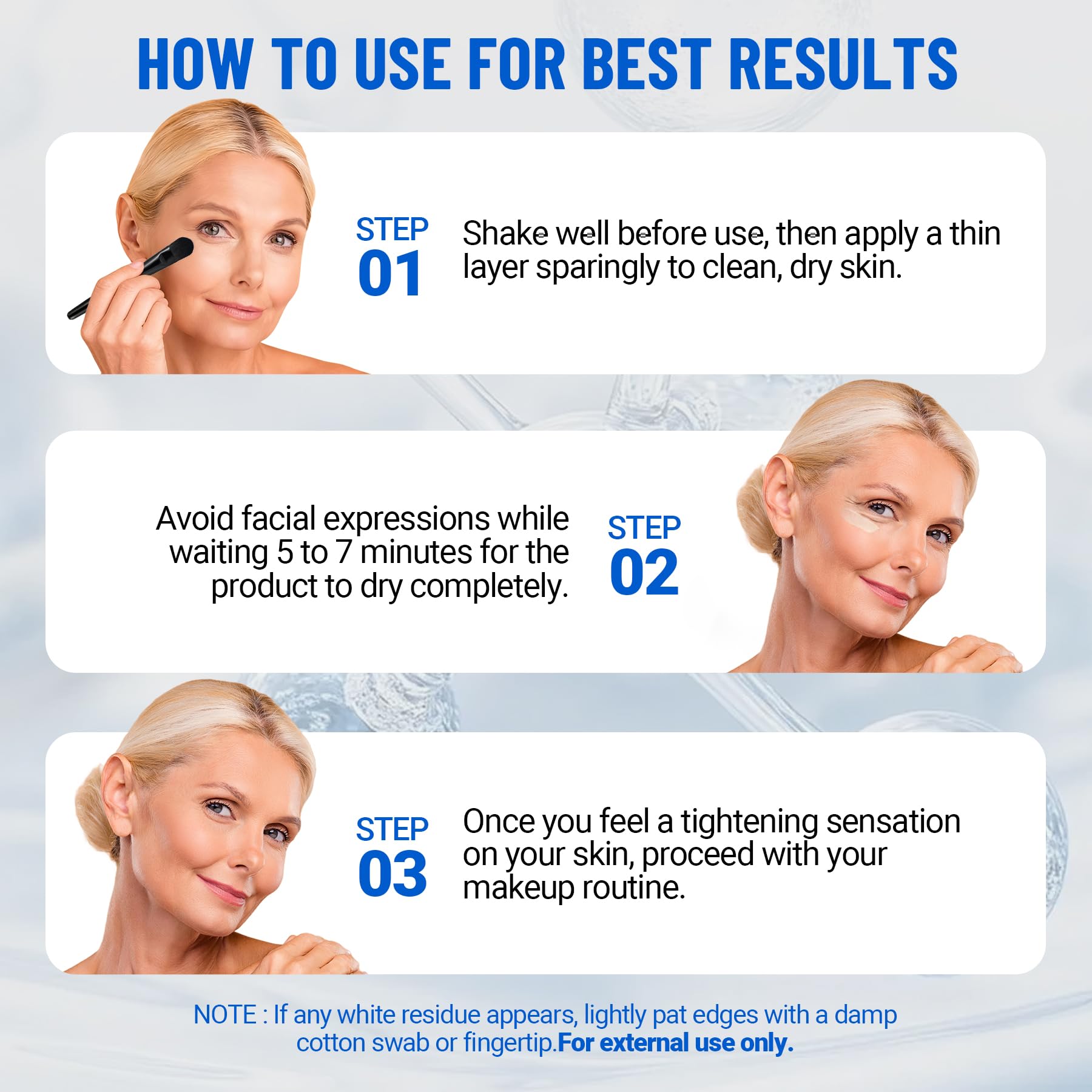 iMethod Perfection Eye Tightener ingredients list emphasizes hyaluronic acid and peptides.