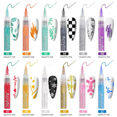 IMGDD 16-color nail art swatches showcase vibrant, long-lasting color options.