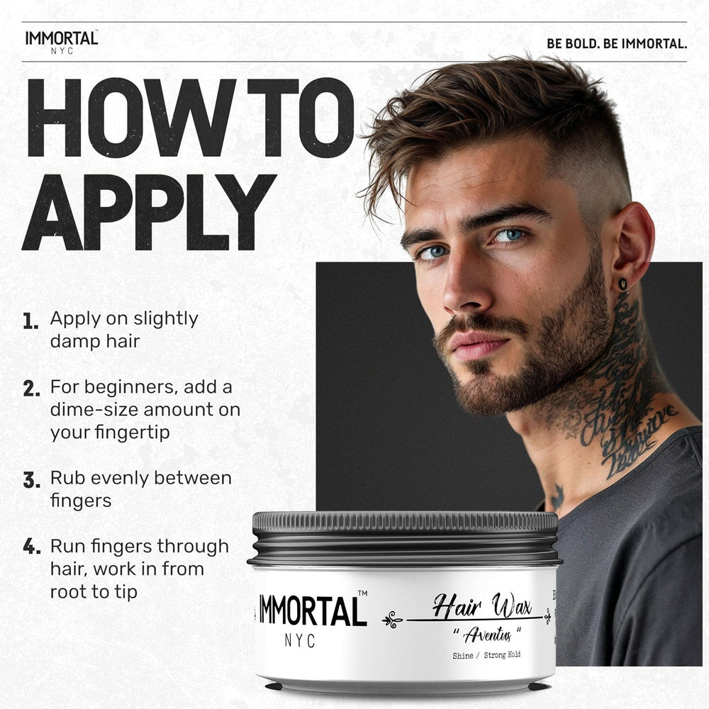 Immortal NYC Aventus all-natural ingredients highlighted in the jar