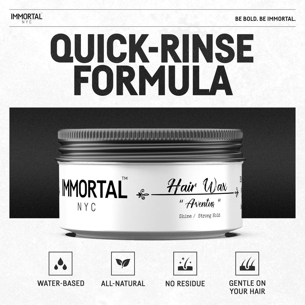 Immortal NYC Aventus styled look showcasing clean definition