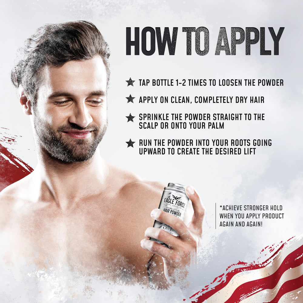 Immortal NYC Eagle Force residue-free-wash focus rinses clean with water.