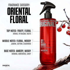 Immortal NYC Reserve 01 massage application shows soothing post-shave care