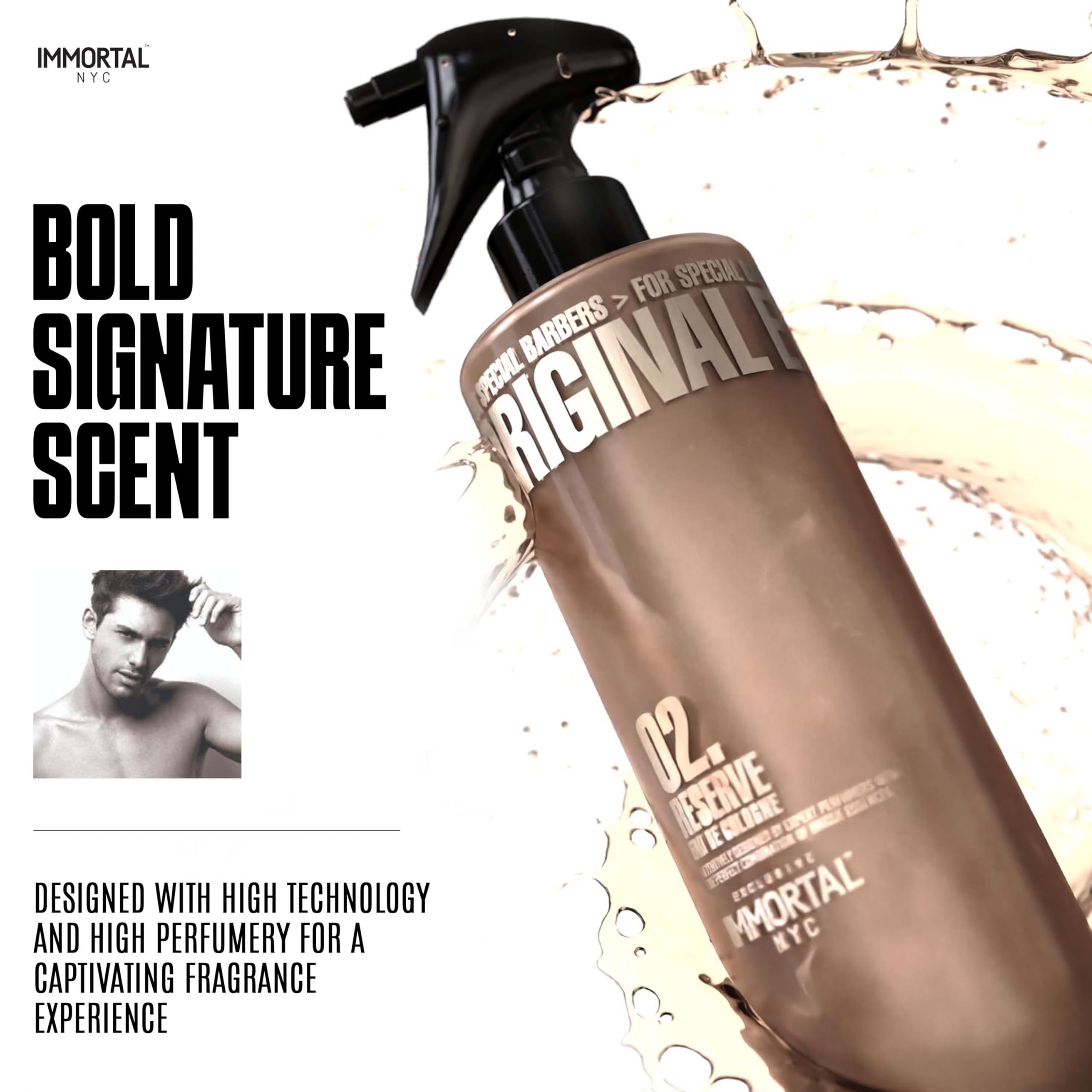 Reserve 02 label detail emphasizes bold branding and bottle aesthetics.