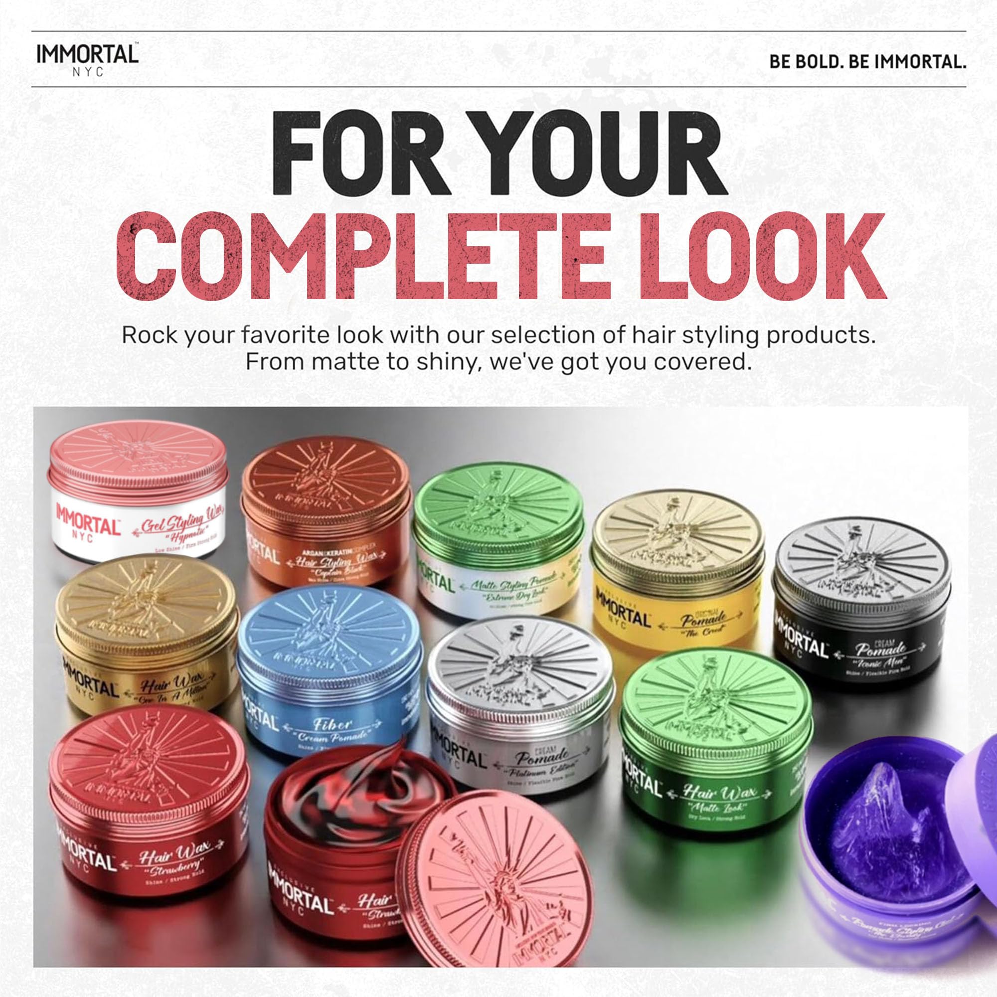 Immortal NYC Hypnotic all-hair-types suitability shown in use