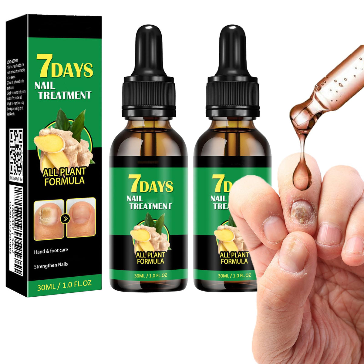 IMOLL Ginger Nail Treatment bottle for daily cuticle care and nail nourishment.