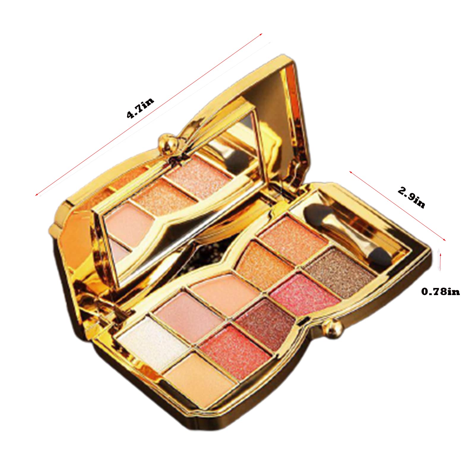 Impeccablery glitter eyeshadow palette gift-ready for beauty lovers.