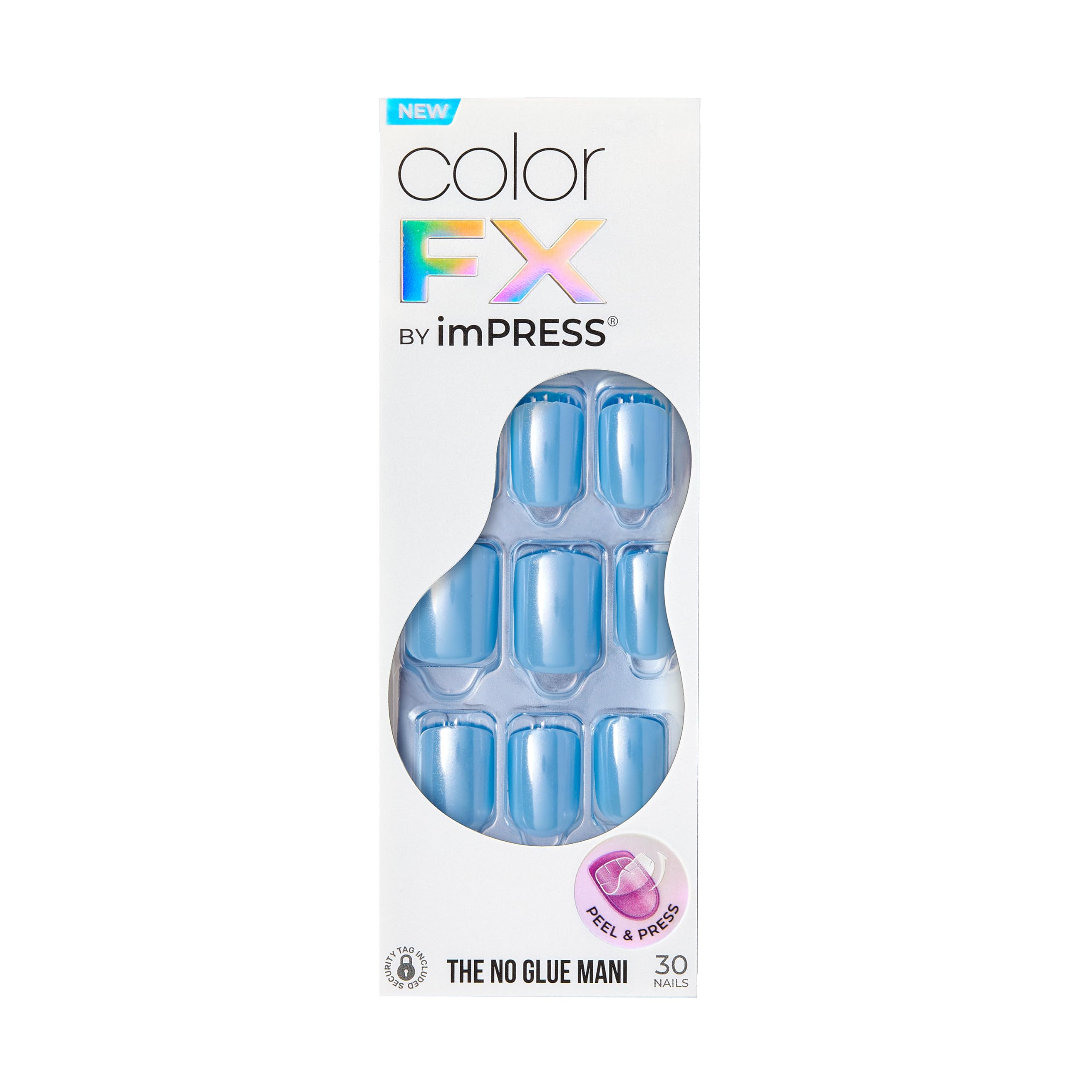 imPRESS at-home manicure guide image shows simple steps.