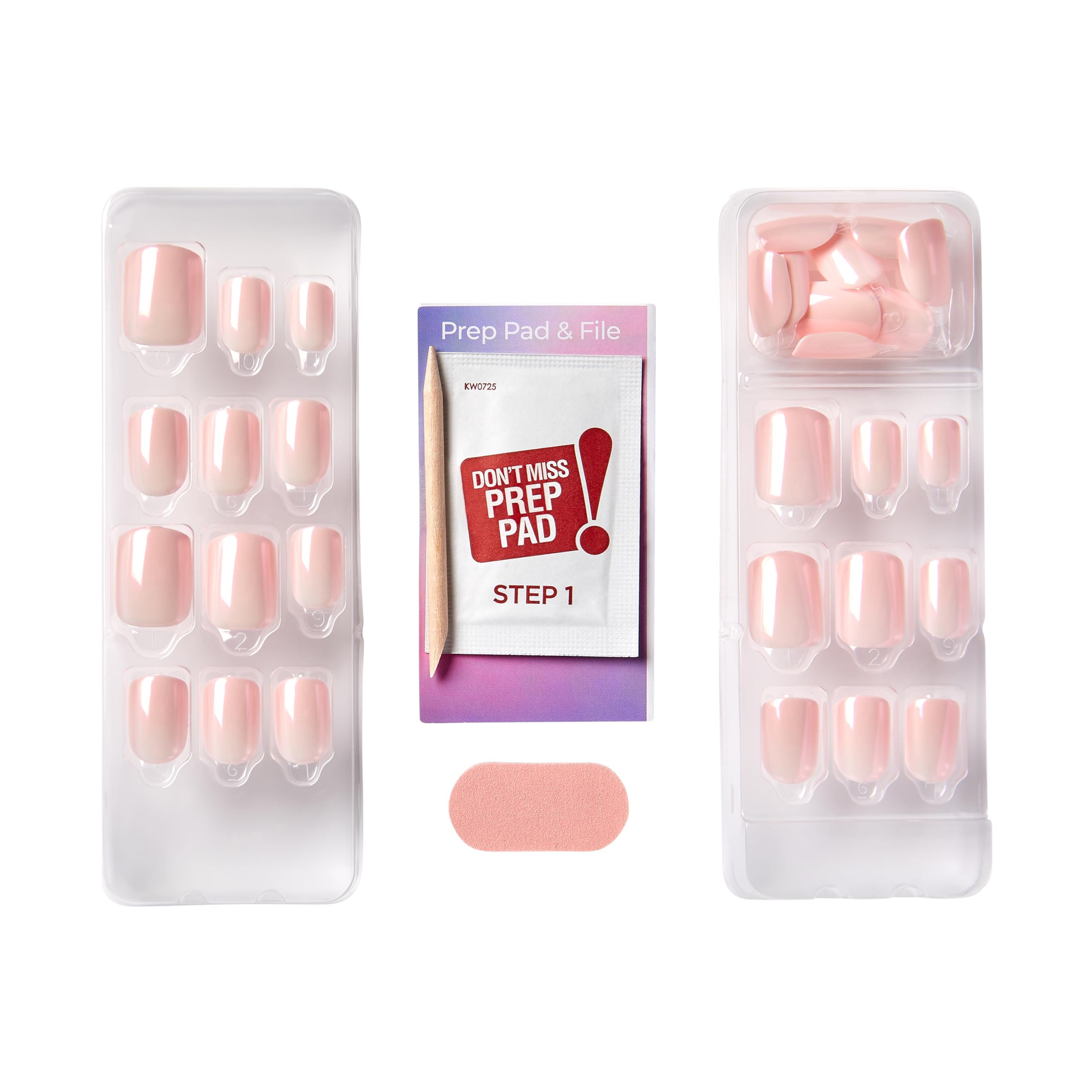 imPRESS Color FX metallic pearlescent nails in Good Mood shade.