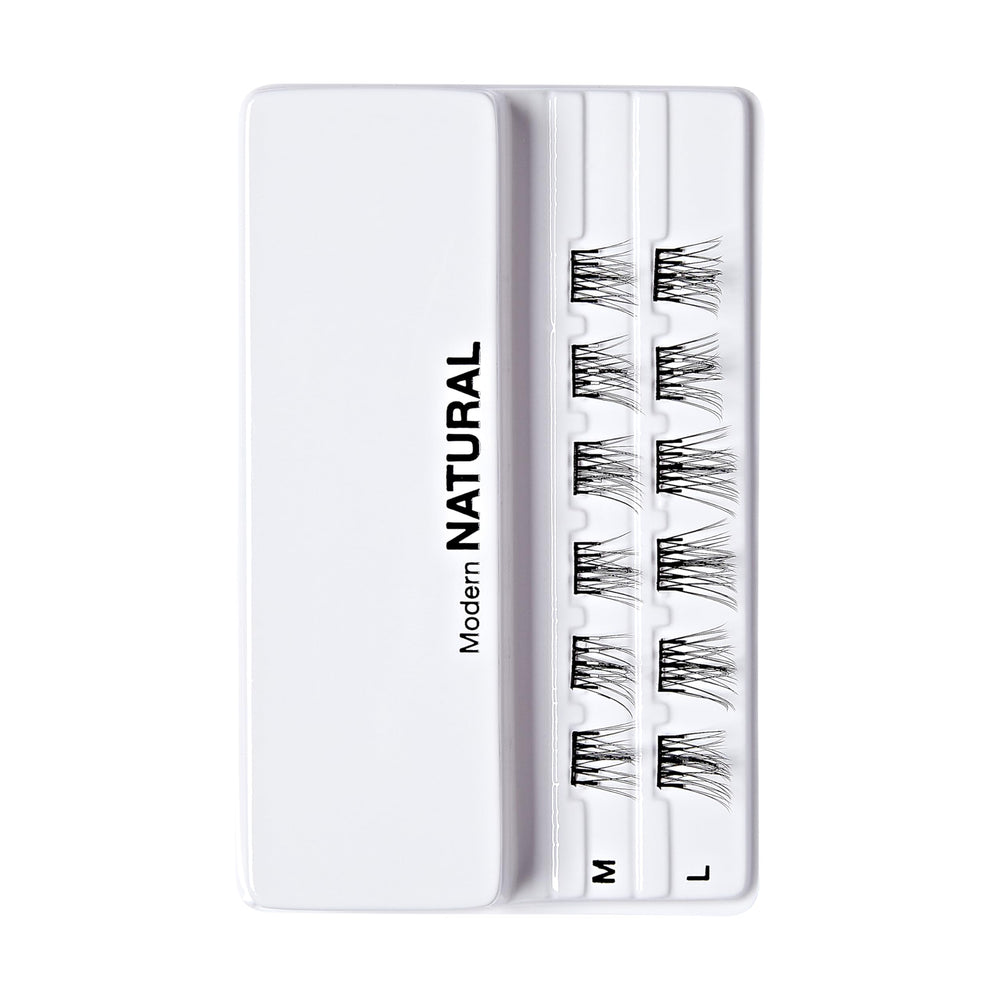 imPRESS Falsies under-lash application for discreet enhancement.