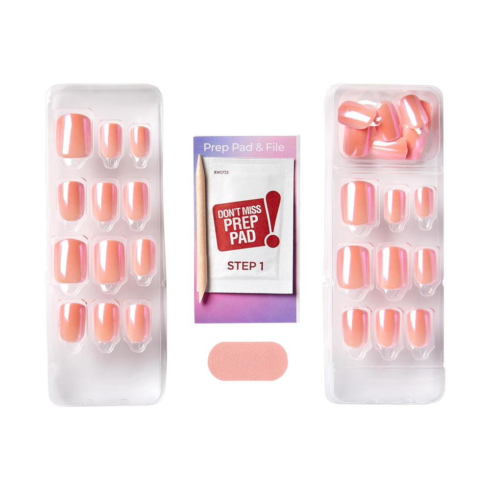 ImPRESS prep pad and manicure stick included for prep and precise placement