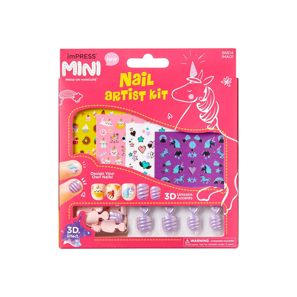 imPRESS Mini Nail Artist Kit cover image showing a kid-friendly DIY manicure setup