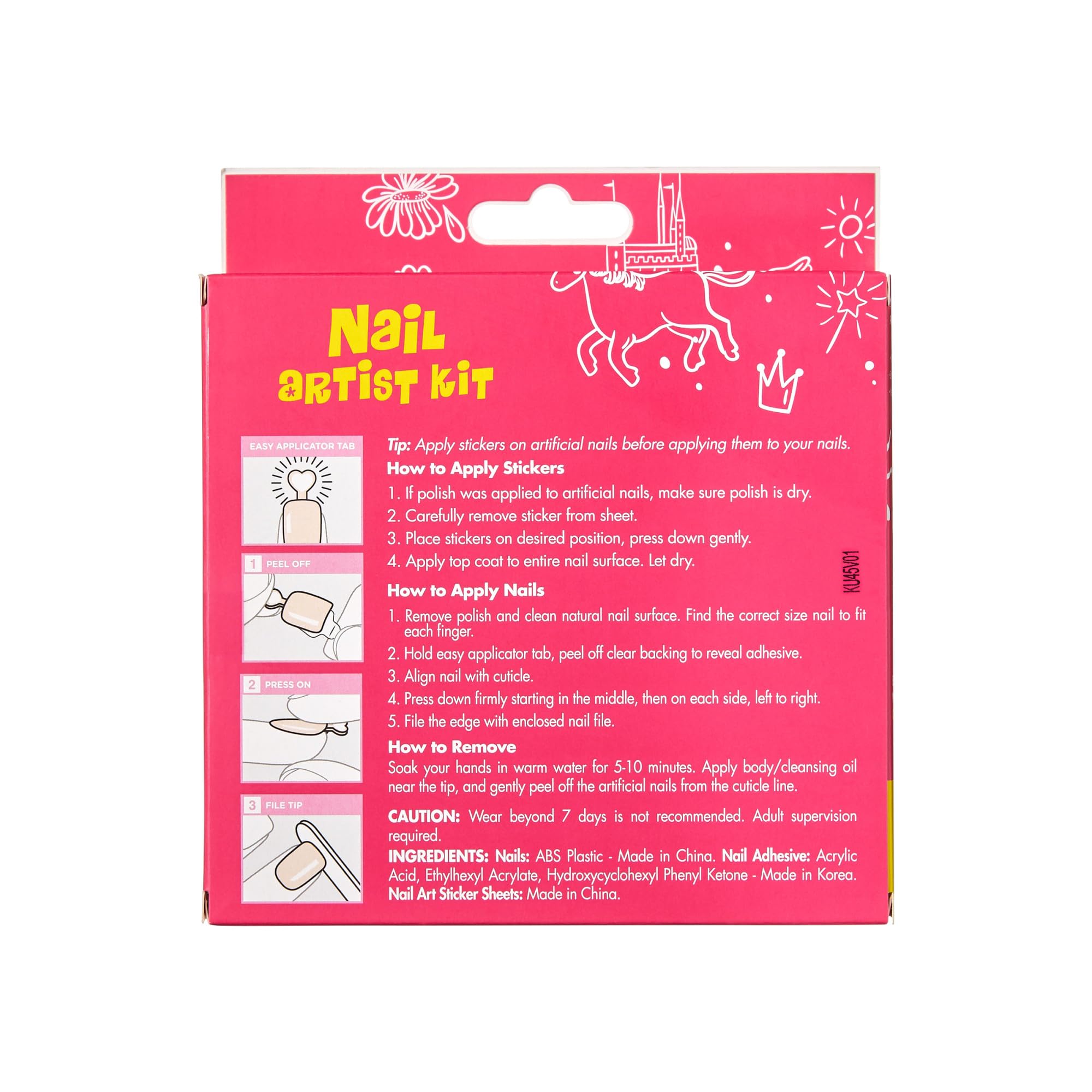 imPRESS kit offers hundreds of design options with stickers and nails
