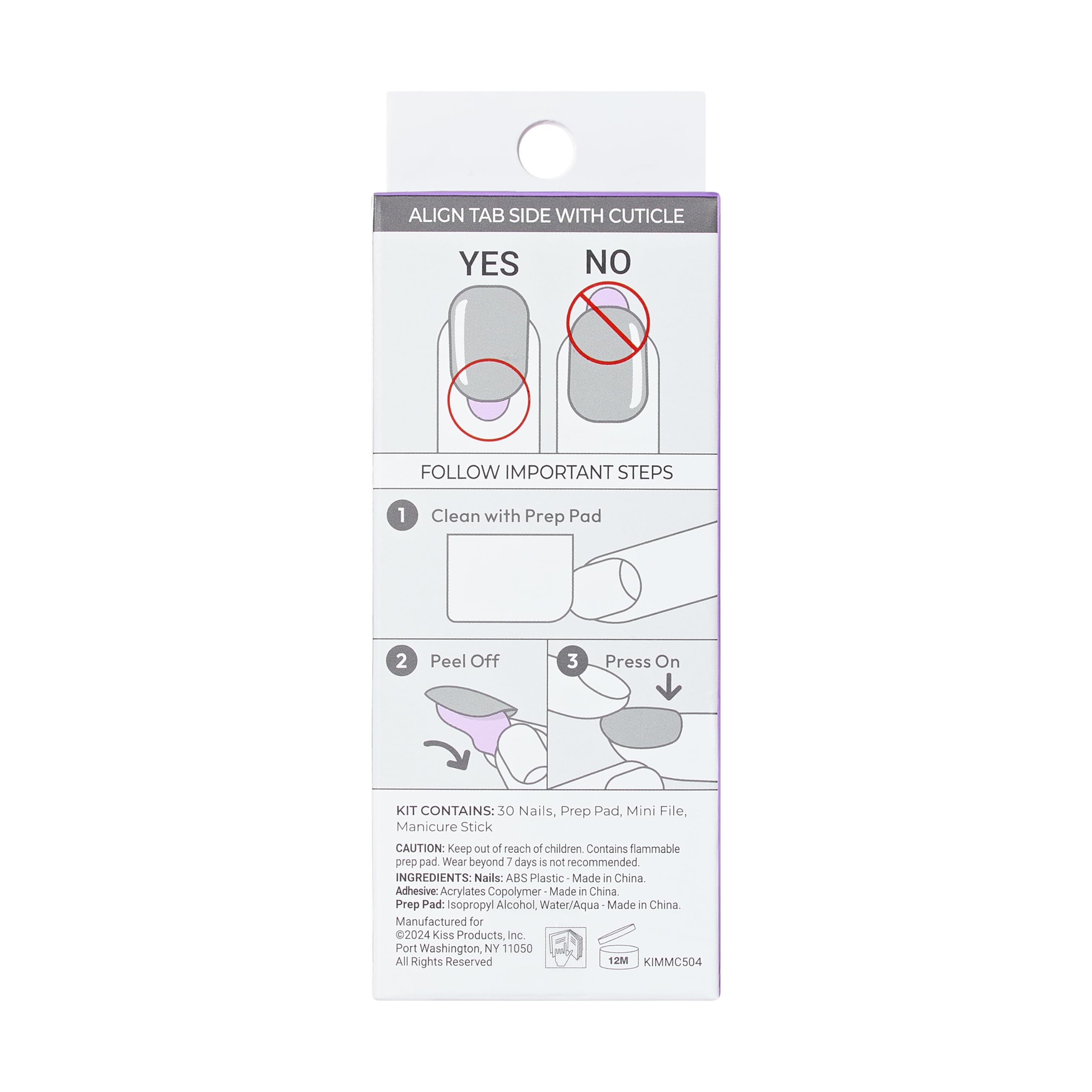 imPRESS nails offer up to 10 days hold without glue
