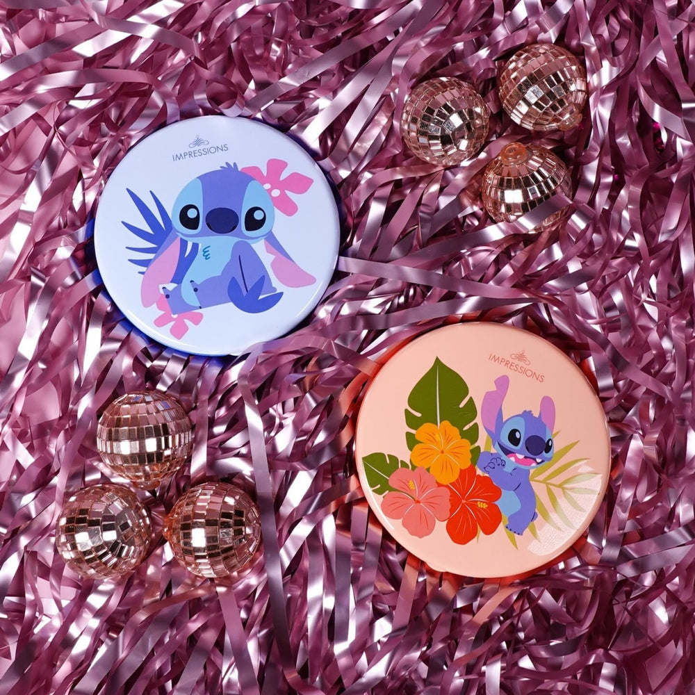 Impressions Vanity Disney Stitch coral color adds playful style to your kit