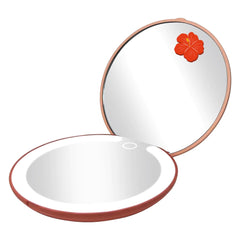 Disney Stitch compact mirror with daylight LED lighting for natural-looking makeup