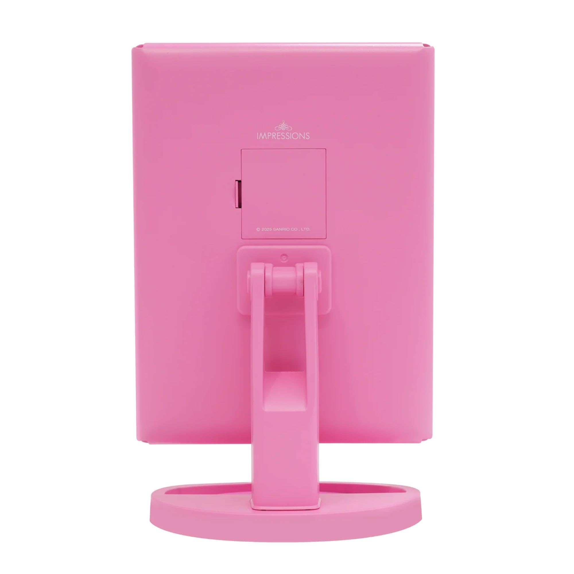 Impressions Vanity Hello Kitty Pink catchall storage tray keeps essentials organized.