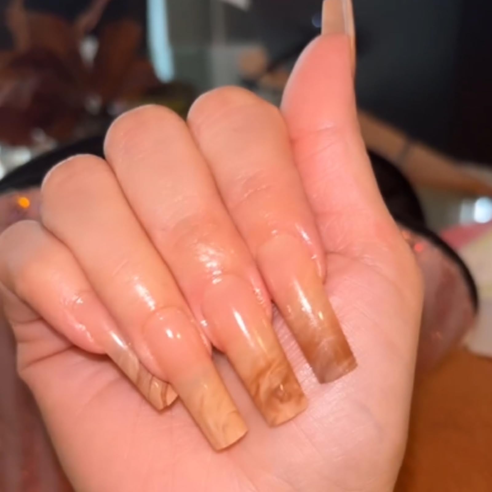 IMRAIN easy-application press-on nails for at-home manicure
