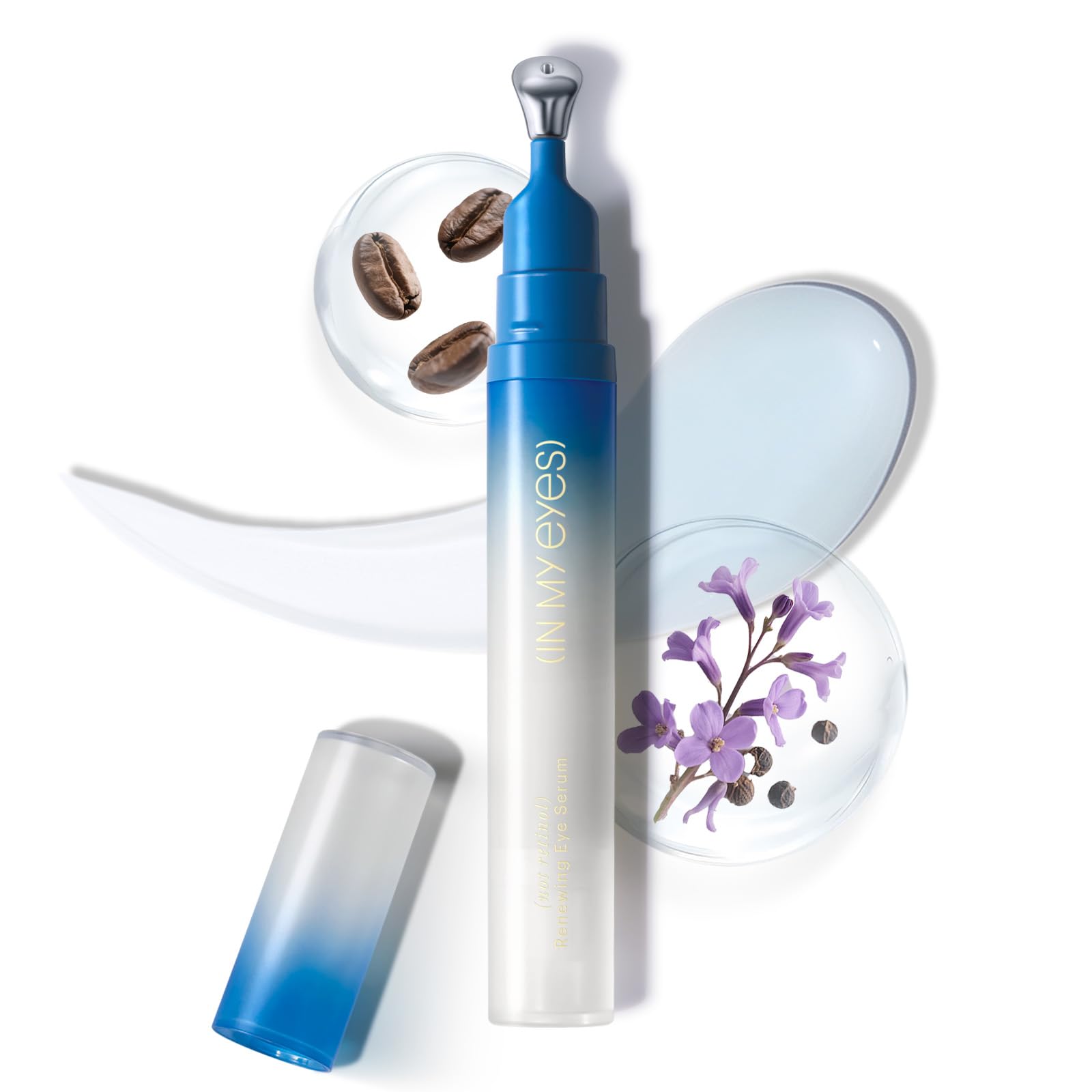 In My Eyes Caffeine Eye Serum bottle with hydration-focused design