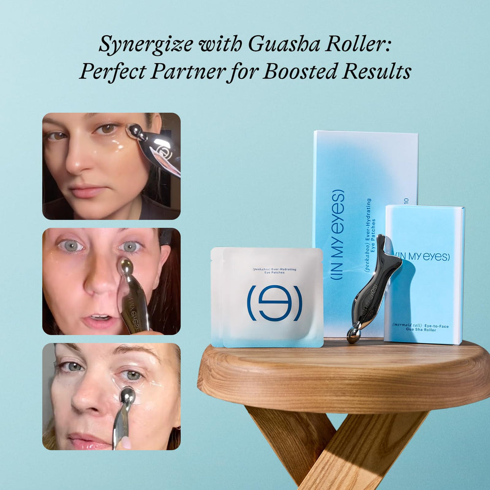 In My Eyes nano-encapsulated caffeine for gentle depuffing and wakeful appearance.