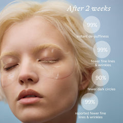 In My Eyes hydrogel texture delivers gentle hydration and a cooling sensation.