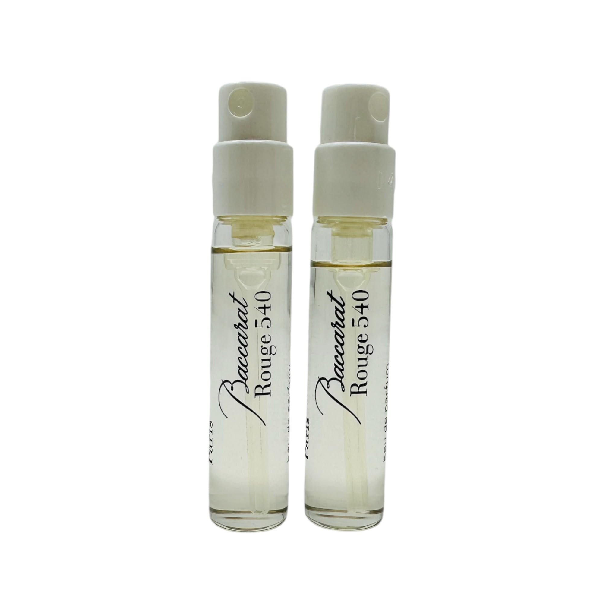In1mart Baccarat540 sample vial front view shows compact travel size ideal for trials.