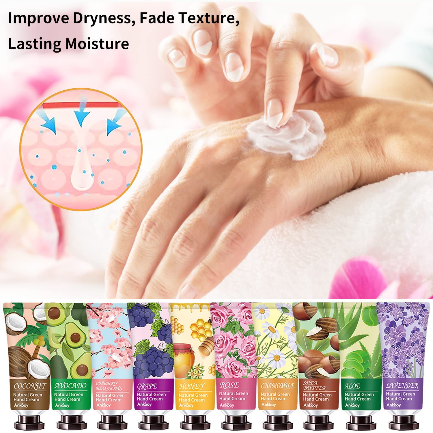 Cruelty-free, non-greasy INALIER formula with shea butter and vitamin E.