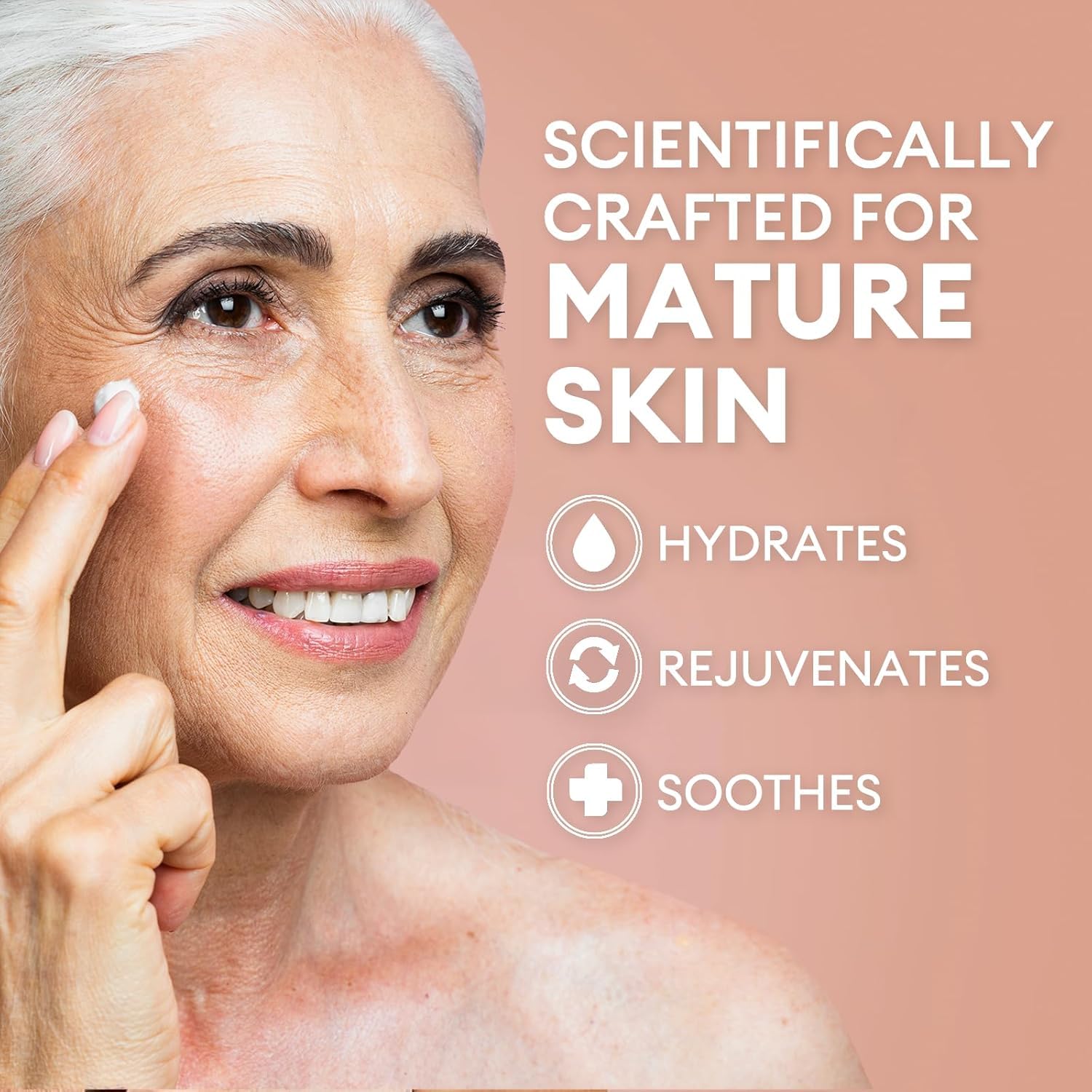 Inblair Rejuvenate serum dropper dispensing product for smooth, hydrated skin.