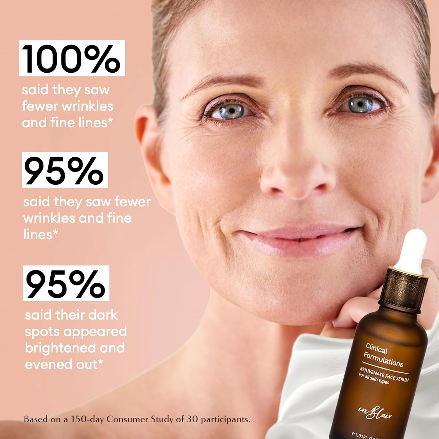 Inblair Rejuvenate serum packaging on clean surface.