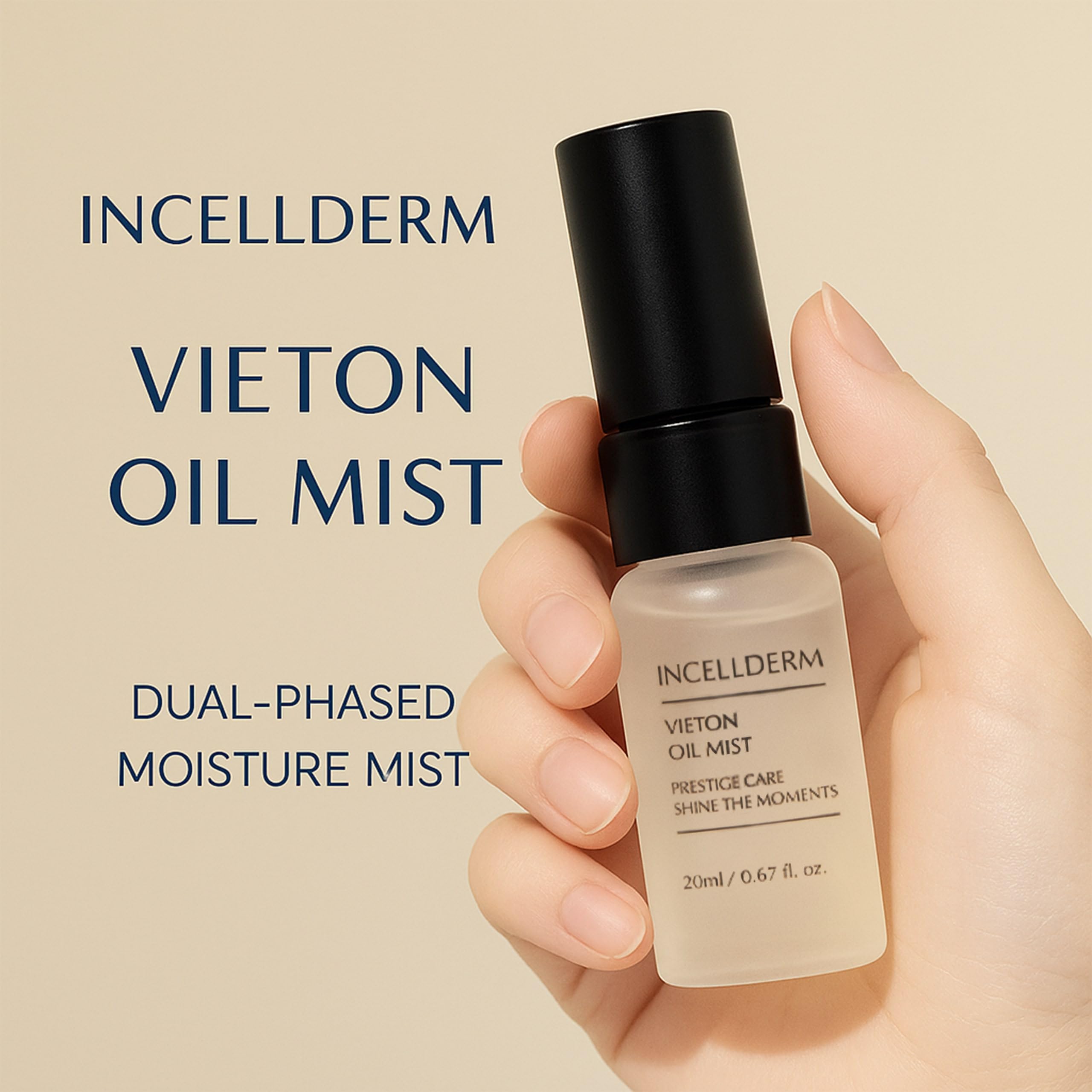 INCELLDERM Radiansome Gift Box: elegant packaging ideal for gifting skincare lovers.