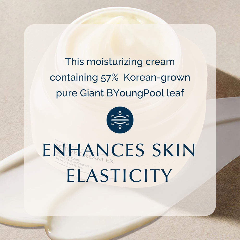 Application swirl of INCELLDERM Riman Active Cream EX showing smooth spread.