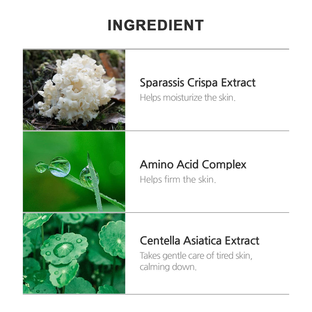 INCELLDERM RIMAN Giant BYoungPool Leaf Water base image supports lasting moisture.