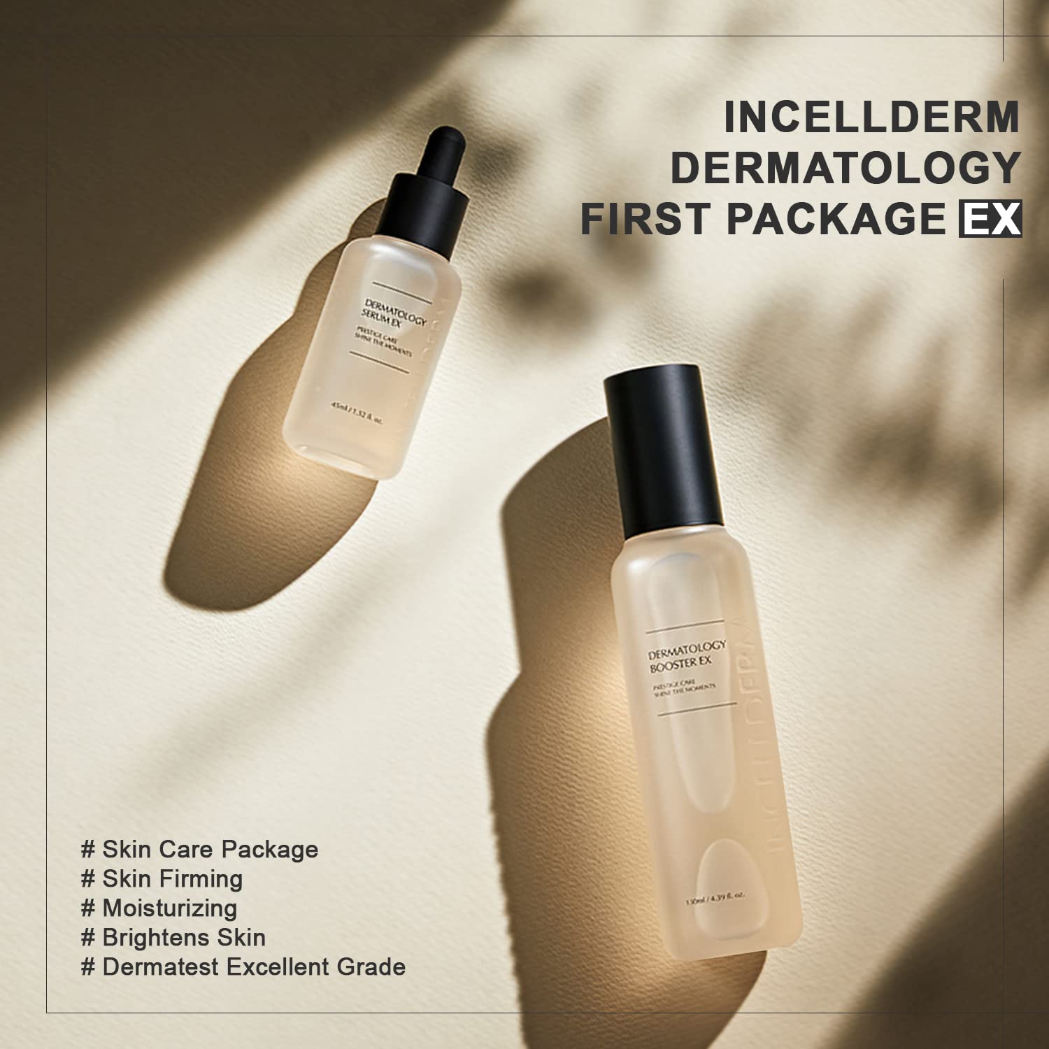 INCELLDERM RIMAN serum drops for targeted nourishment and even tone.
