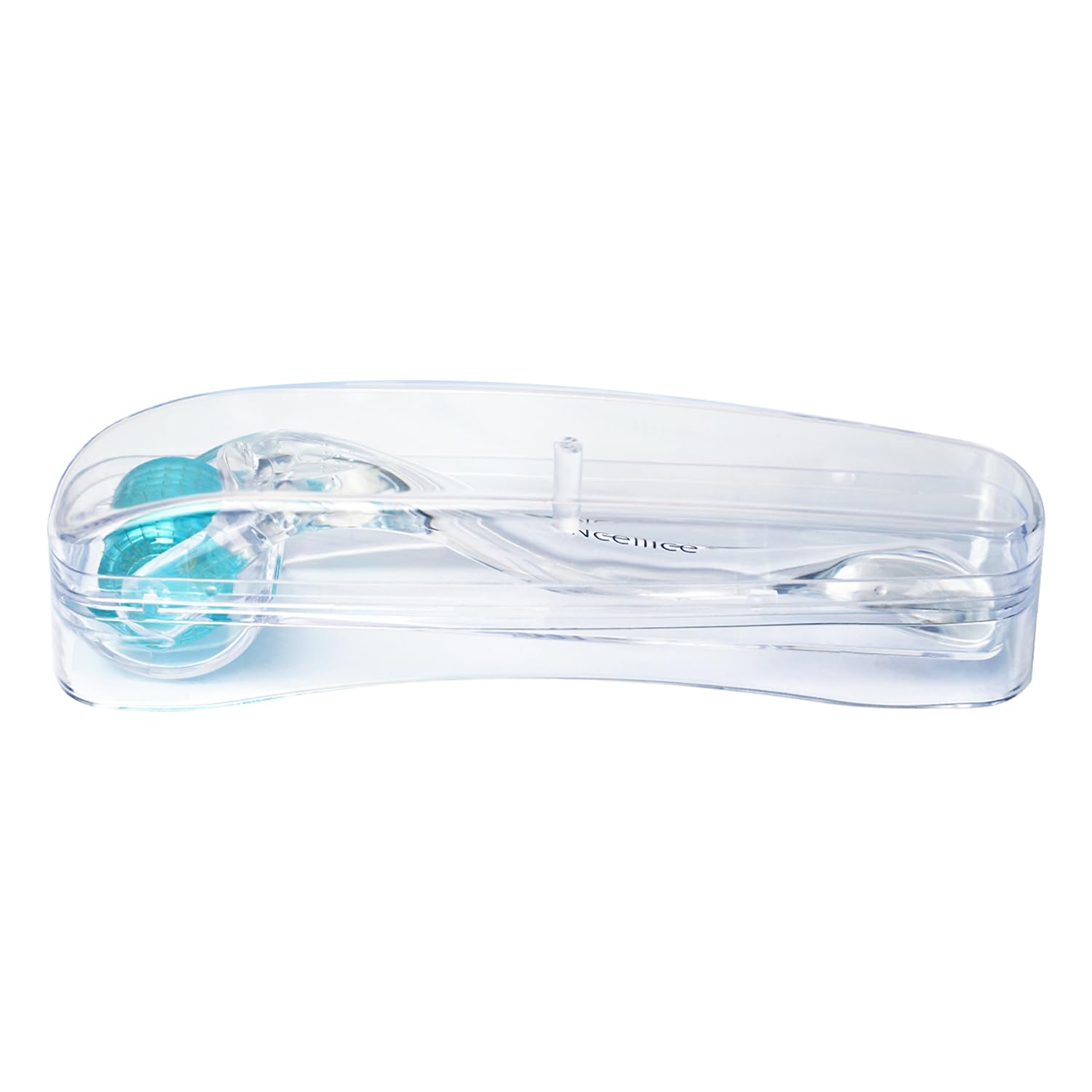 At-home microneedling with professional-grade titanium needles for personal care