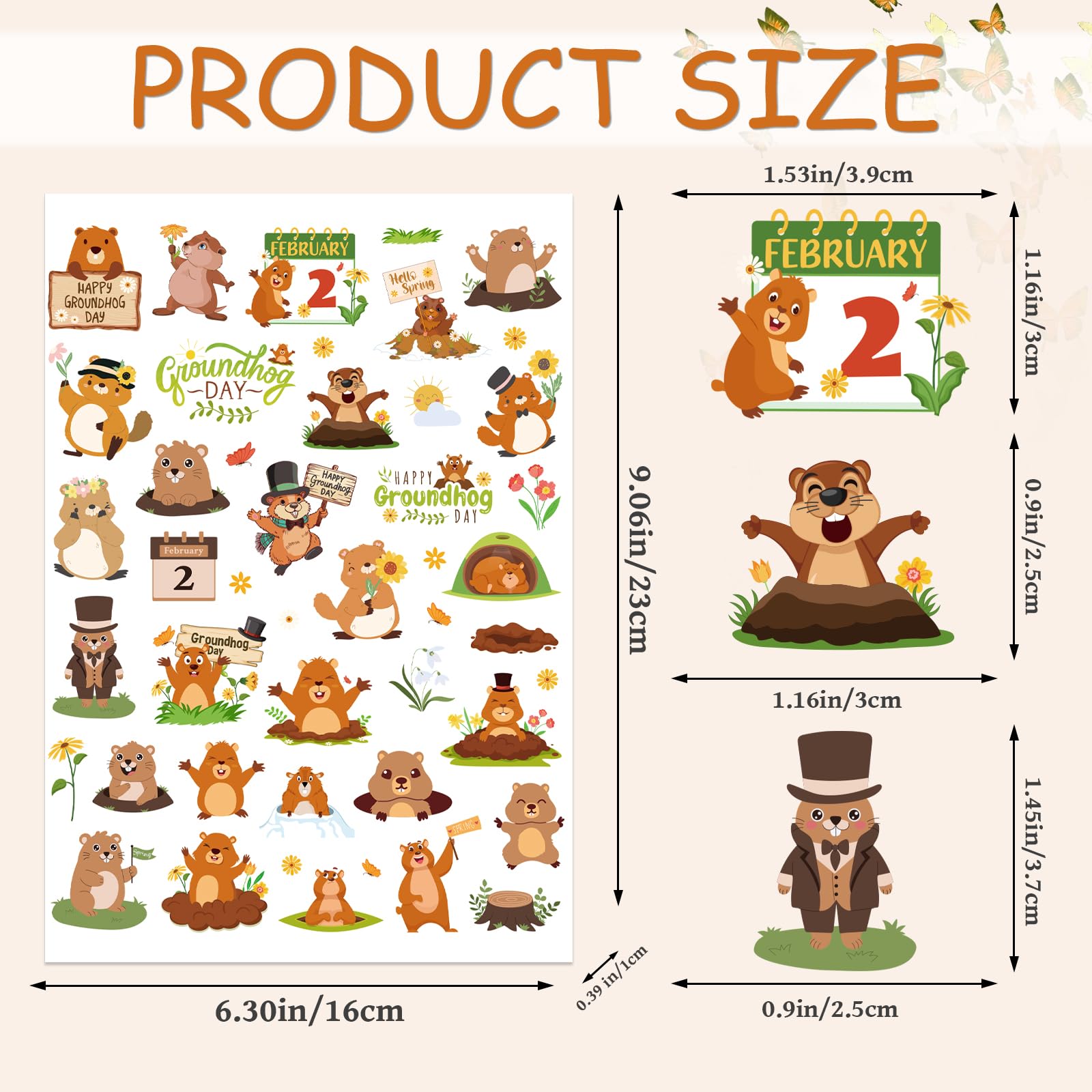 INCOK Groundhog Day tattoos—application method for quick, easy use