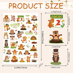 INCOK Groundhog Day tattoos—application method for quick, easy use