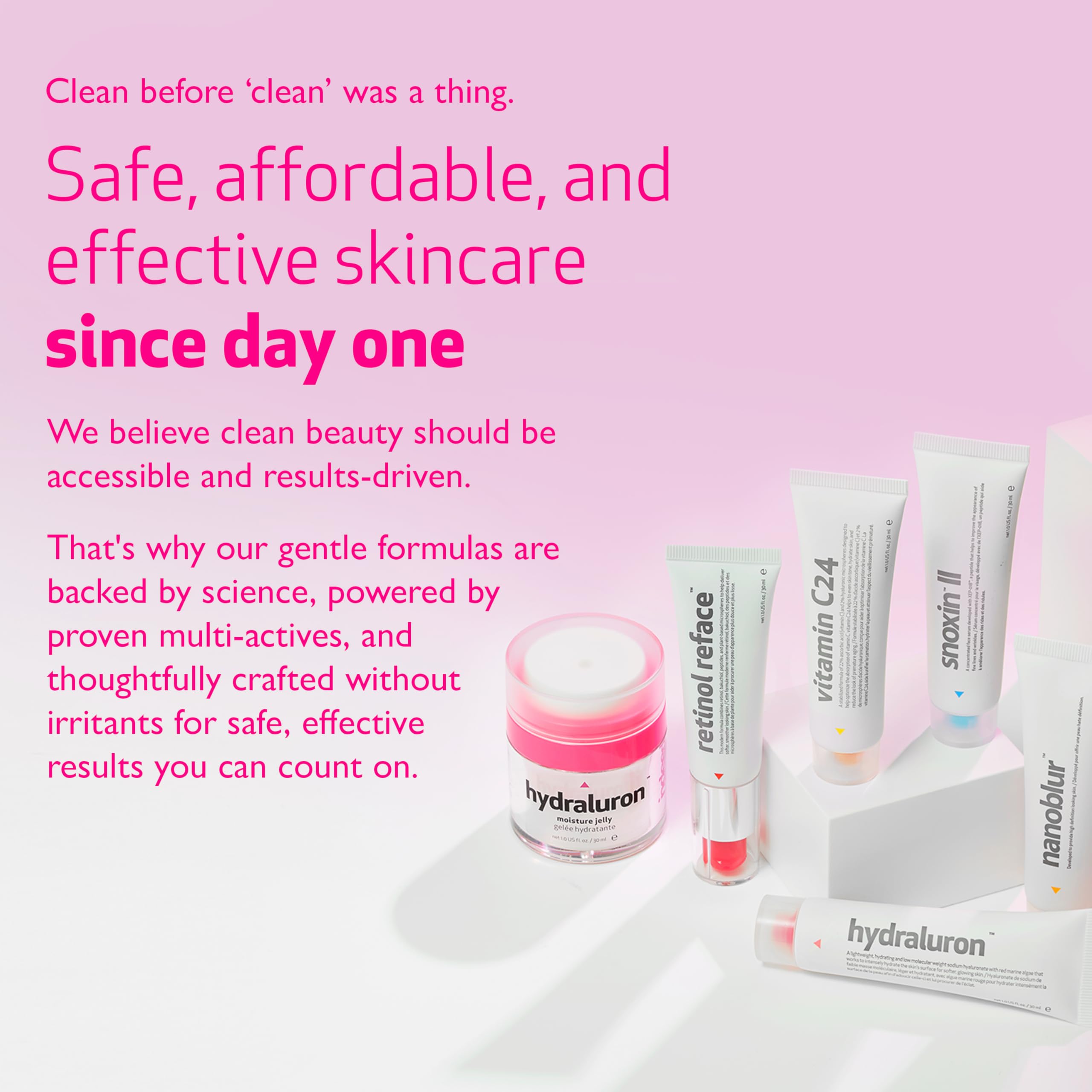 INDEED Labs Retinol Reface night routine image suggests a calm skincare ritual.