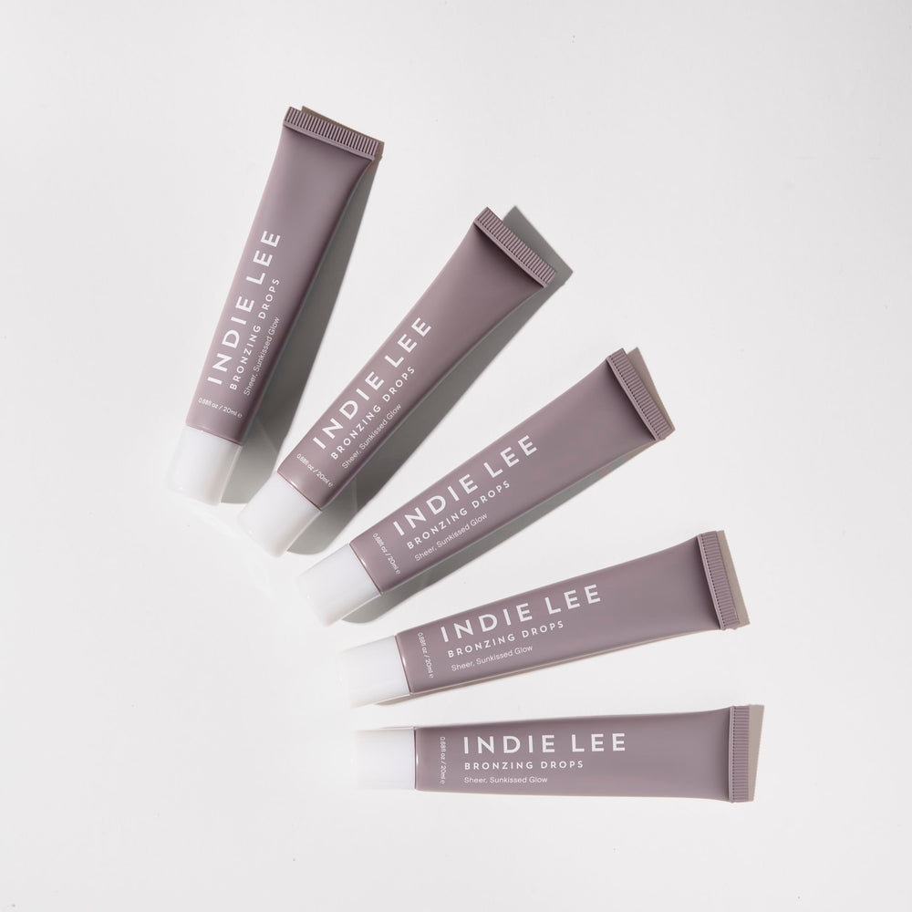 Indie Lee Bronzing Drops: mix with primer or foundation for a custom glow.