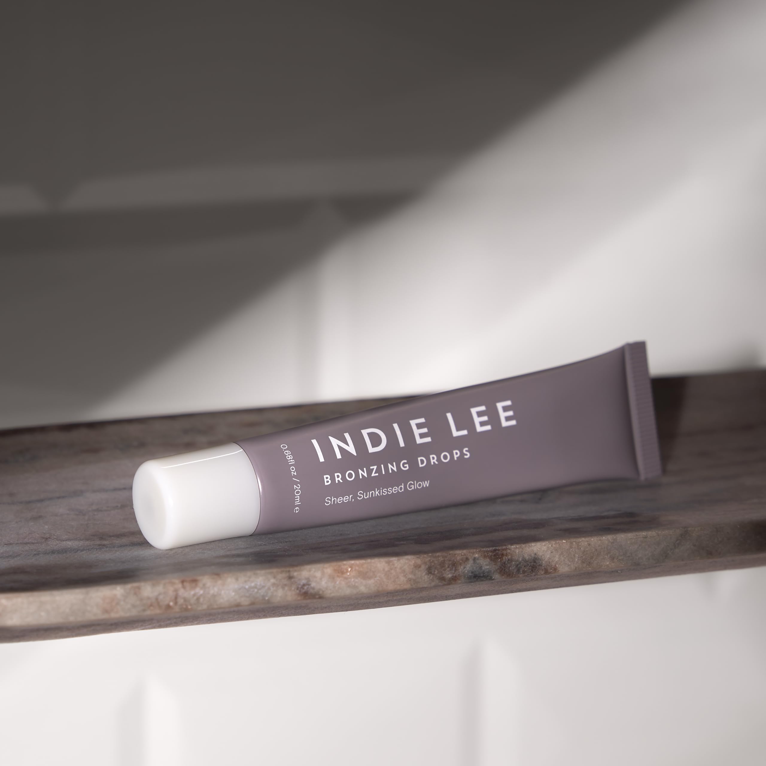 Indie Lee Bronzing Drops: blend into body lotion for bronzed shimmer.