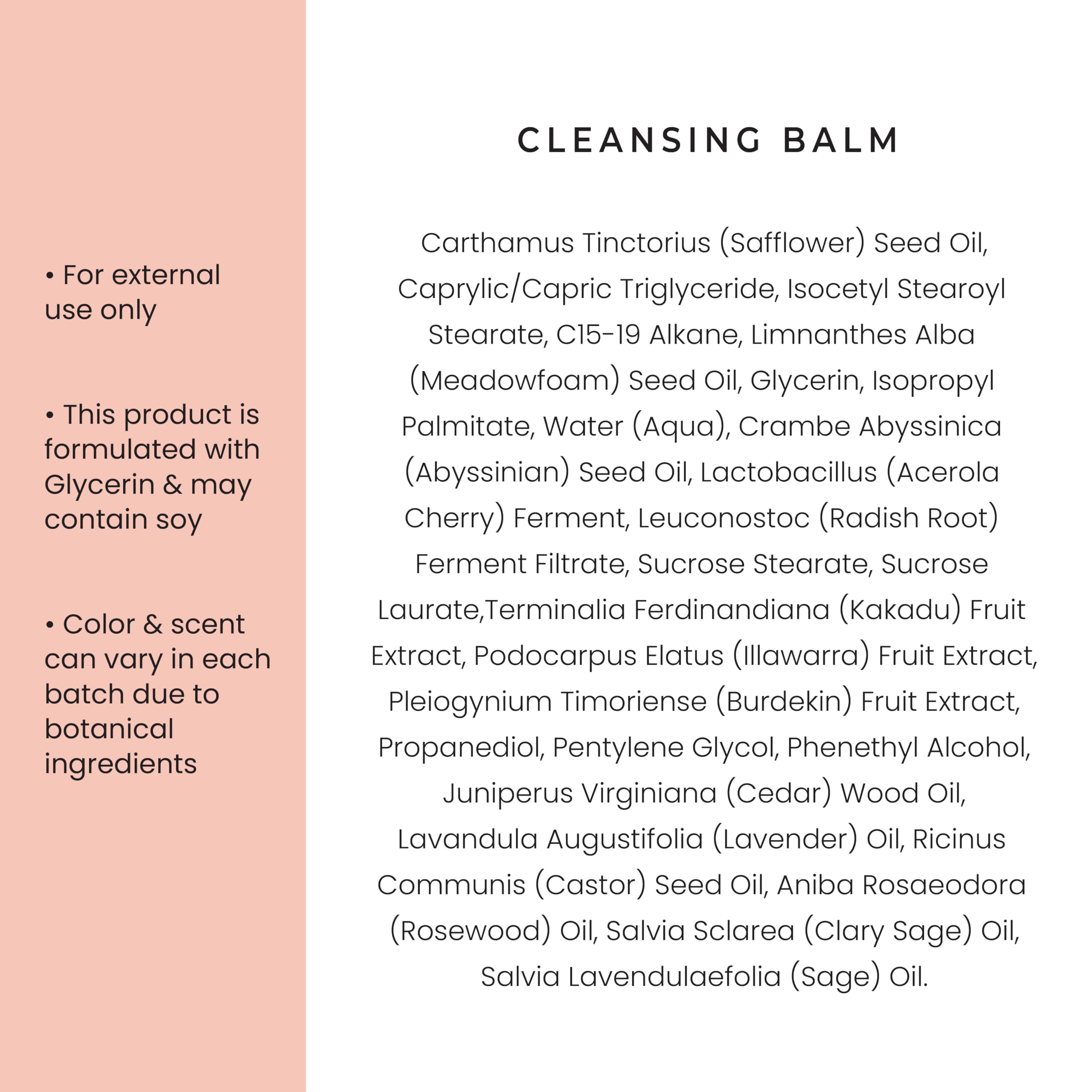 Indie Lee cleansing balm Acerola fruit vitamin C highlight